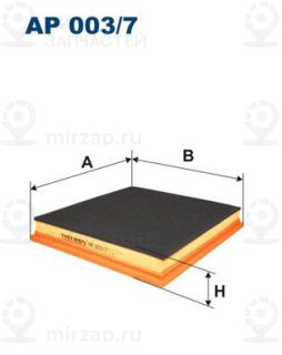 Фильтр воздушный FILTRON AP0037