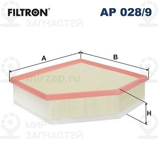 Фильтр воздушный FILTRON AP0289