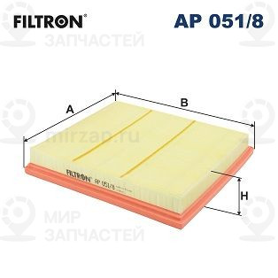 Фильтр воздушный FILTRON AP0518