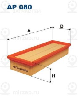 Фильтр воздушный FILTRON AP080