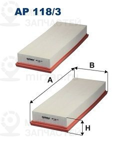 Фильтр воздушный FILTRON AP11832X
