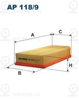 Фильтр воздушный FILTRON AP1189