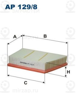 Фильтр воздушный FILTRON AP1298