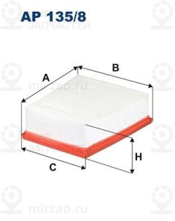 Фильтр воздушный FILTRON AP1358