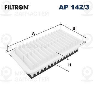 Фильтр воздушный FILTRON AP1423