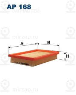 Фильтр воздушный FILTRON AP168