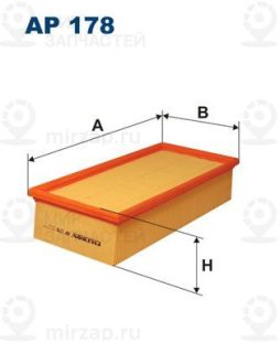 Фильтр воздушный FILTRON AP178