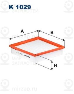 Фильтр салона FILTRON K1029