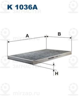 Запчасть FILTRON K1036A