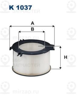 Фильтр салона FILTRON K1037