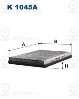 Запчасть FILTRON K1045A