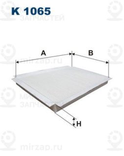 Фильтр салона FILTRON K1065