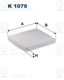 Фильтр салона FILTRON K1079