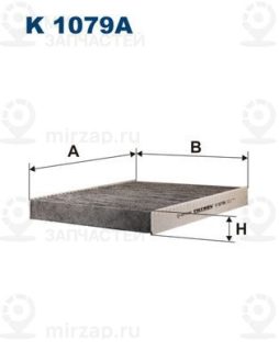 Фильтр салона FILTRON K1079A
