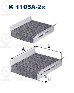 Запчасть FILTRON K1105A2X