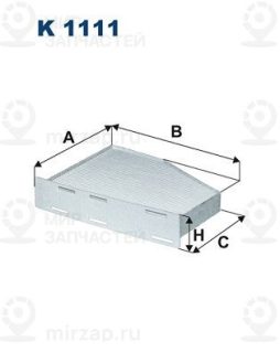 Фильтр салона FILTRON K1111