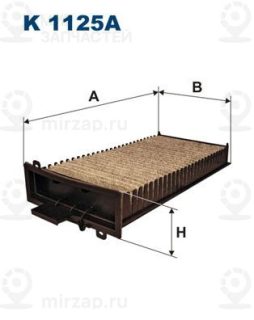 Запчасть FILTRON K1125A