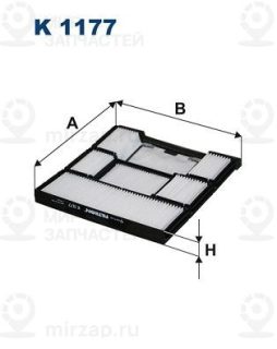 Фильтр салона FILTRON K1177