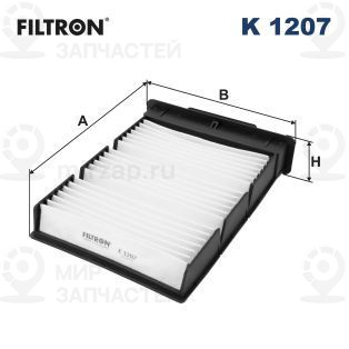 Фильтр салона FILTRON K1207