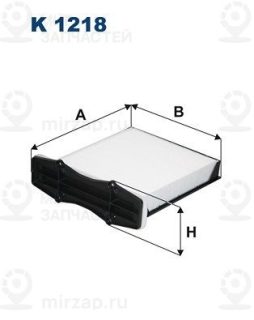 Фильтр салона FILTRON K1218