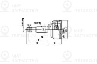 Запчасть AYWIPARTS AW1510114
