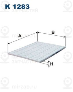 Фильтр салона FILTRON K1283