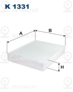 Фильтр салона FILTRON K1331