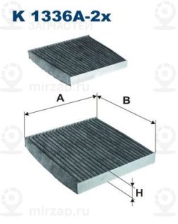 Фильтр салона FILTRON K1336A2X