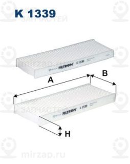 Фильтр салона FILTRON K13392X