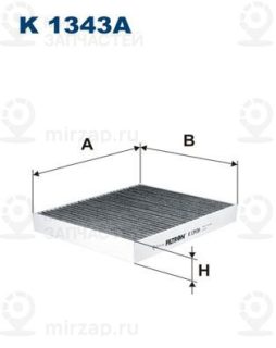 Фильтр салона FILTRON K1343A