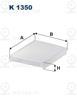 Фильтр салона FILTRON K1350