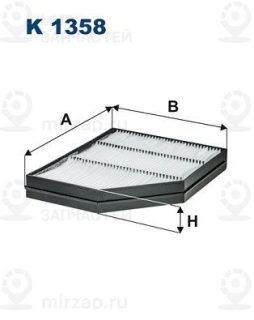 Фильтр салона FILTRON K1358