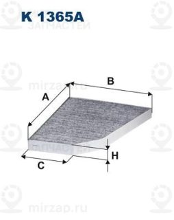 Запчасть FILTRON K1365A