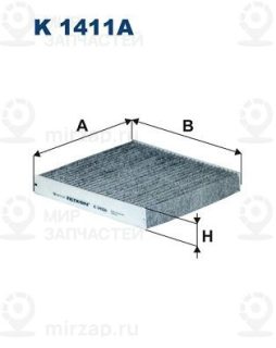 Фильтр салона FILTRON K1411A