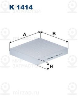 Фильтр салона FILTRON K1414