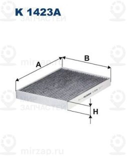 Фильтр салона FILTRON K1423A