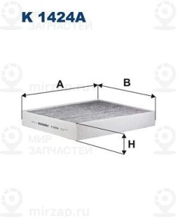 Фильтр салона FILTRON K1424A