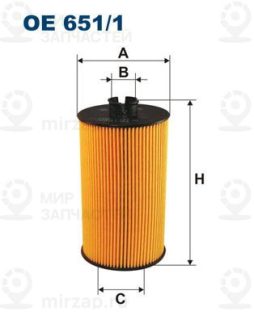 Фильтр масляный FILTRON OE6511