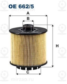 Фильтр масляный FILTRON OE6625