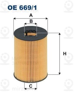 Фильтр масляный FILTRON OE6691