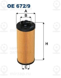 Фильтр масляный FILTRON OE6729