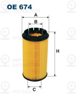 Фильтр масляный FILTRON OE674