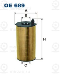 Фильтр масляный FILTRON OE689