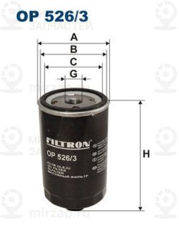Фильтр масляный FILTRON OP5263