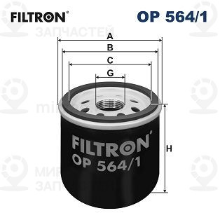Фильтр масляный FILTRON OP5641