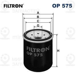 Фильтр масляный FILTRON OP575