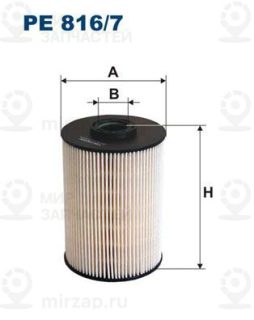 Запчасть FILTRON PE8167