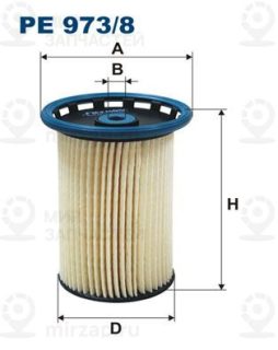 Фильтр топливный FILTRON PE9738