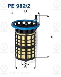Фильтр топливный FILTRON PE9822