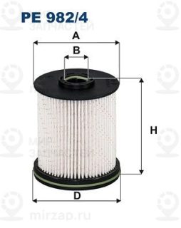 Фильтр топливный FILTRON PE9824